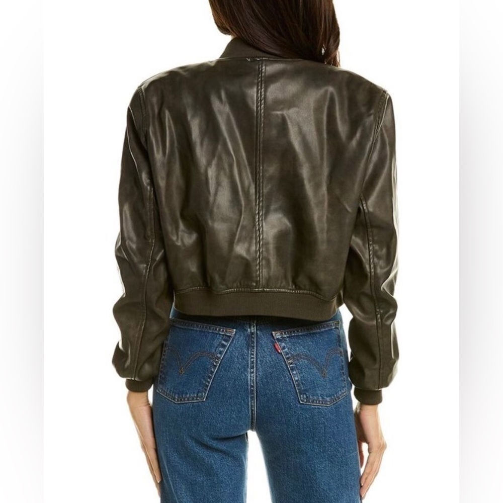 NEW Avantlook Faux Leather Moto Jacket - Picture 2 of 5